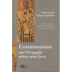 Commentaire sur l'évangile selon saint Jean - Occasion