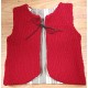 Gilet  en laine sans manche 6 ans